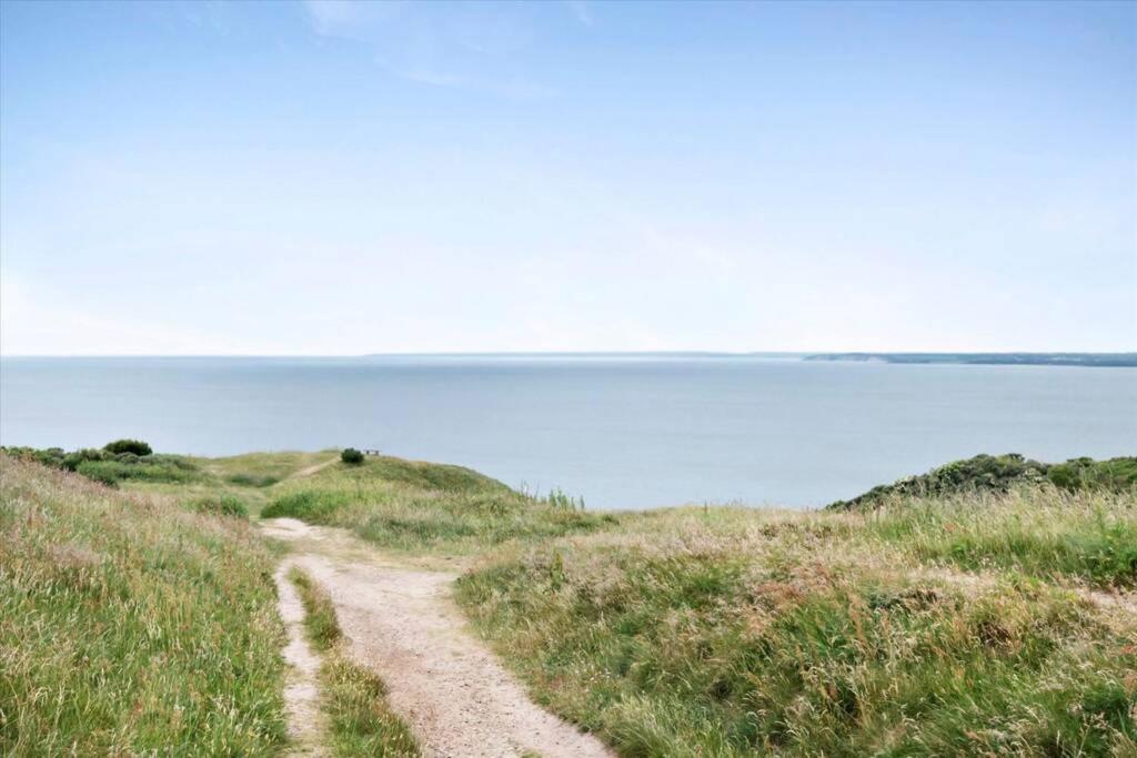 Thatched Holiday Home In Struer, Jutland With A View エクステリア 写真